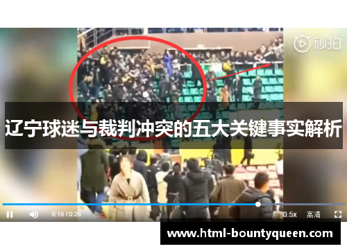 辽宁球迷与裁判冲突的五大关键事实解析